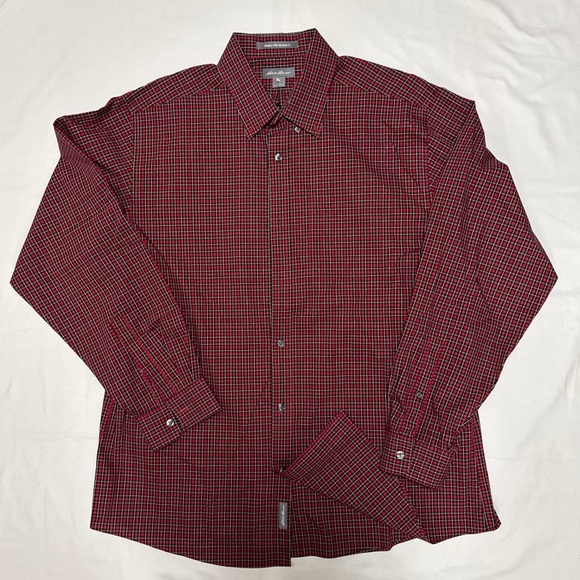 Eddie Bauer Other - Eddie Bauer Dress Shirt Men’s.  Size L.  Button up L/S .  Plaid/Red/Black